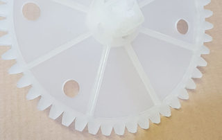 Ukázka našich výrobků 3 - plastové ozubené kolo